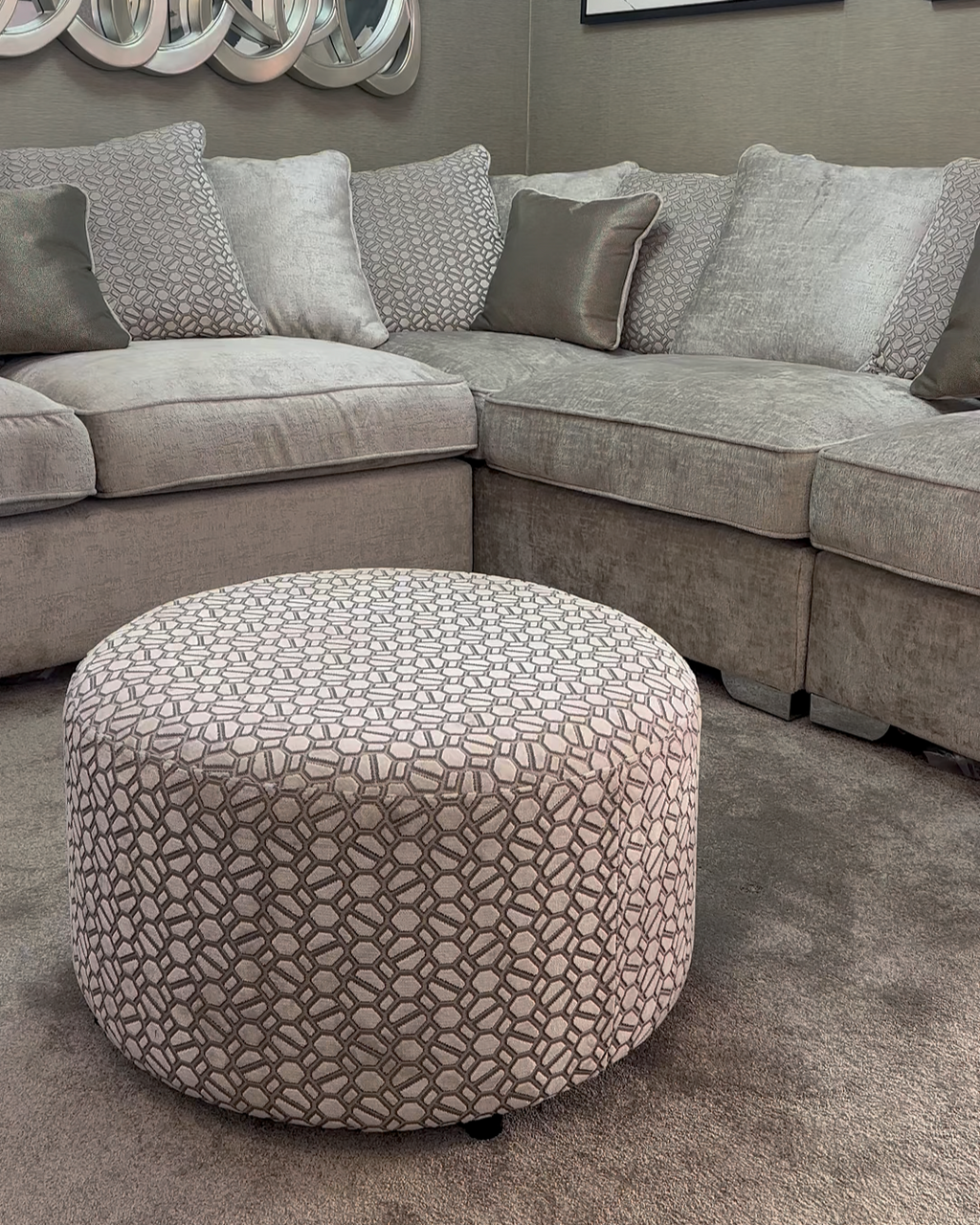 Dollie Nest of 3 Footstools Home Store Living