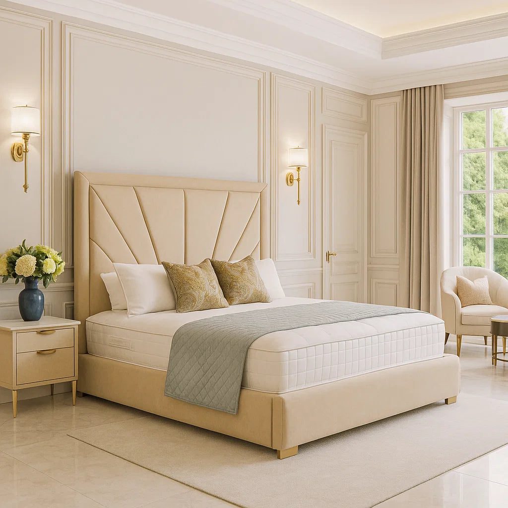 Indulgence Upholstered Bed Frame Home Store Living