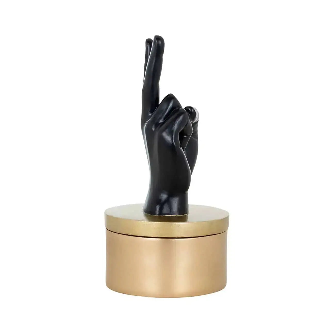 Peace Hand Sculpture Storage box Home Store Living