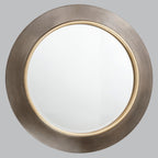 Kane Brass & Gunmetal Wall Mirror Home Store Living