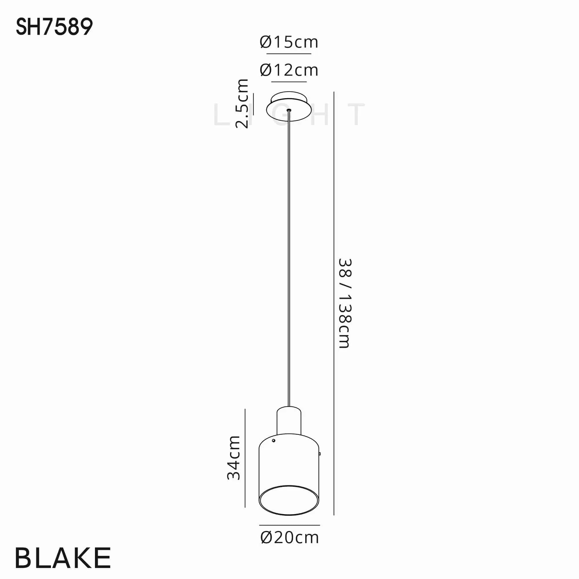 Bonni 1 Light Adjustable Single Pendant Home Store Living
