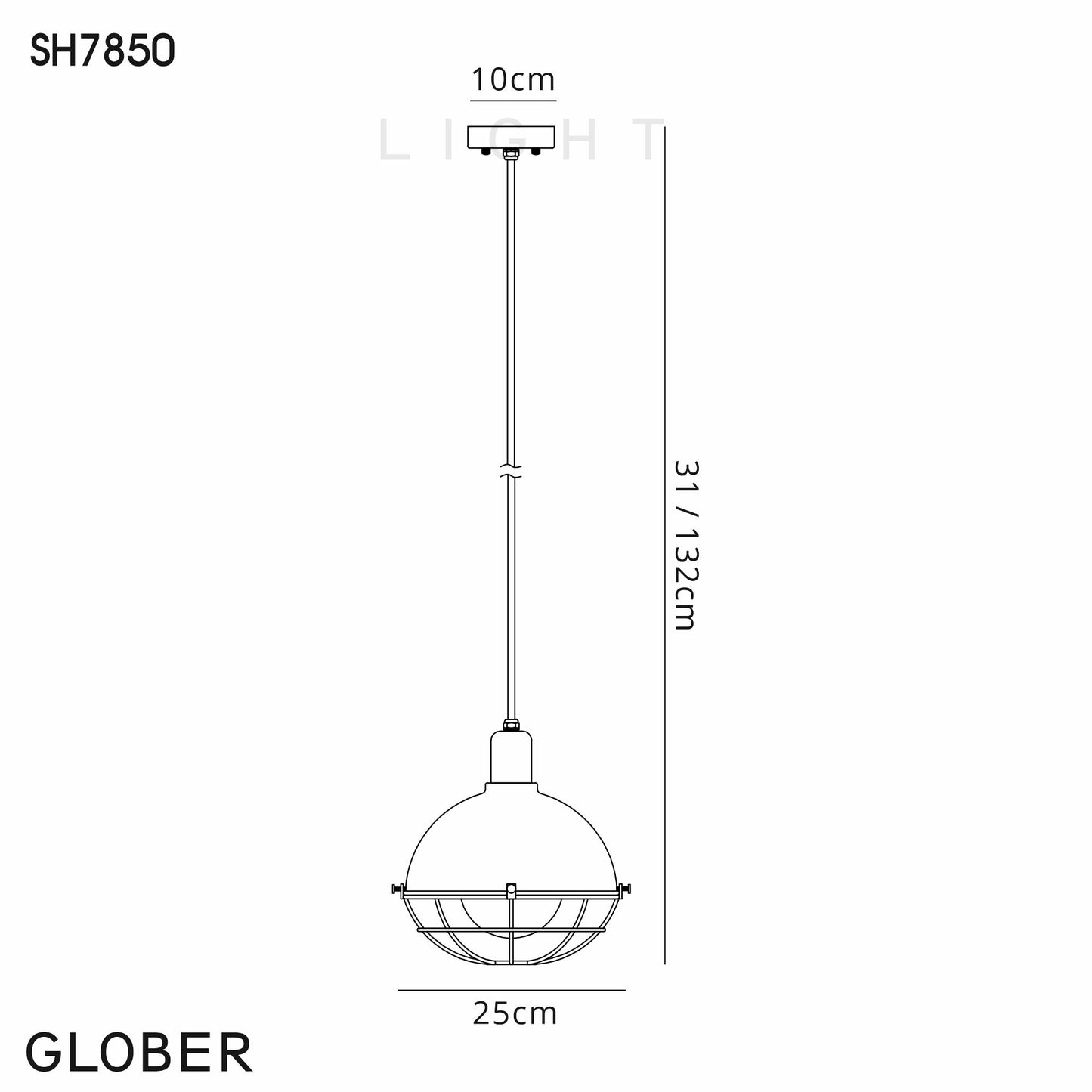 Gala Pendant, 1 Light E27, IP65, Matt Black/Grey, 2yrs Warranty Home Store Living