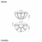 Claire Polished Nickel Wall Light Home Store Living