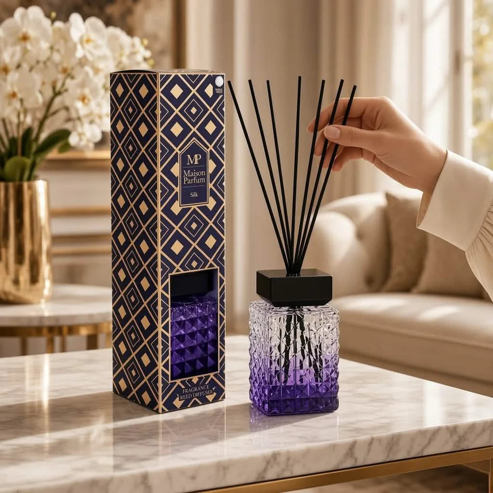Queen Silk 500ml Diamond Cut Diffuser Lesser & Pavey Ltd