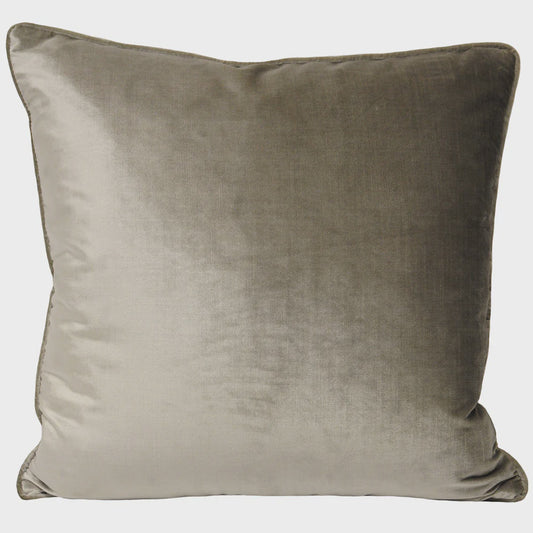 Mink Luxe Velvet Feather Filled Cushion - Home Store Living