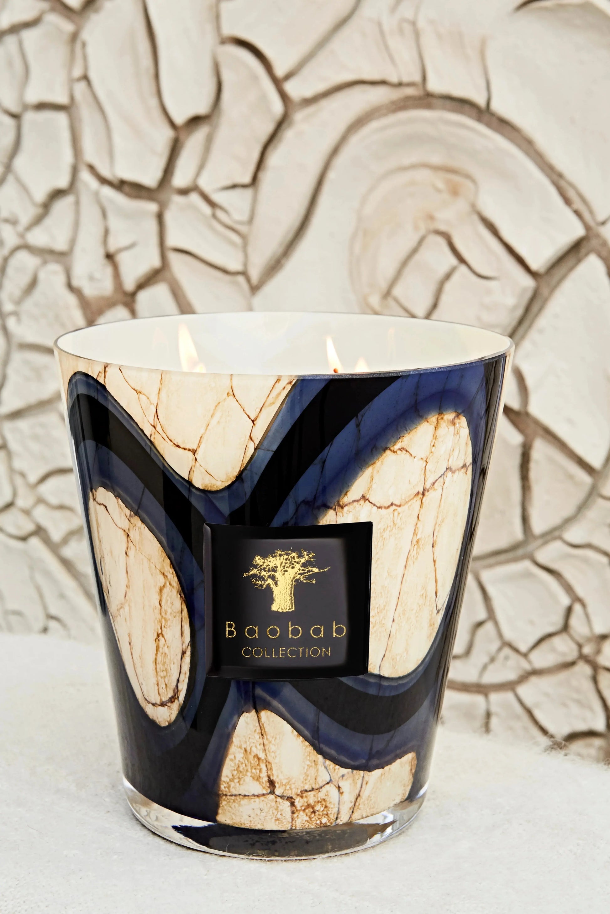 Baobab Collection MAX 10 Stones Lazuli Scented Candle - Home Store Living 