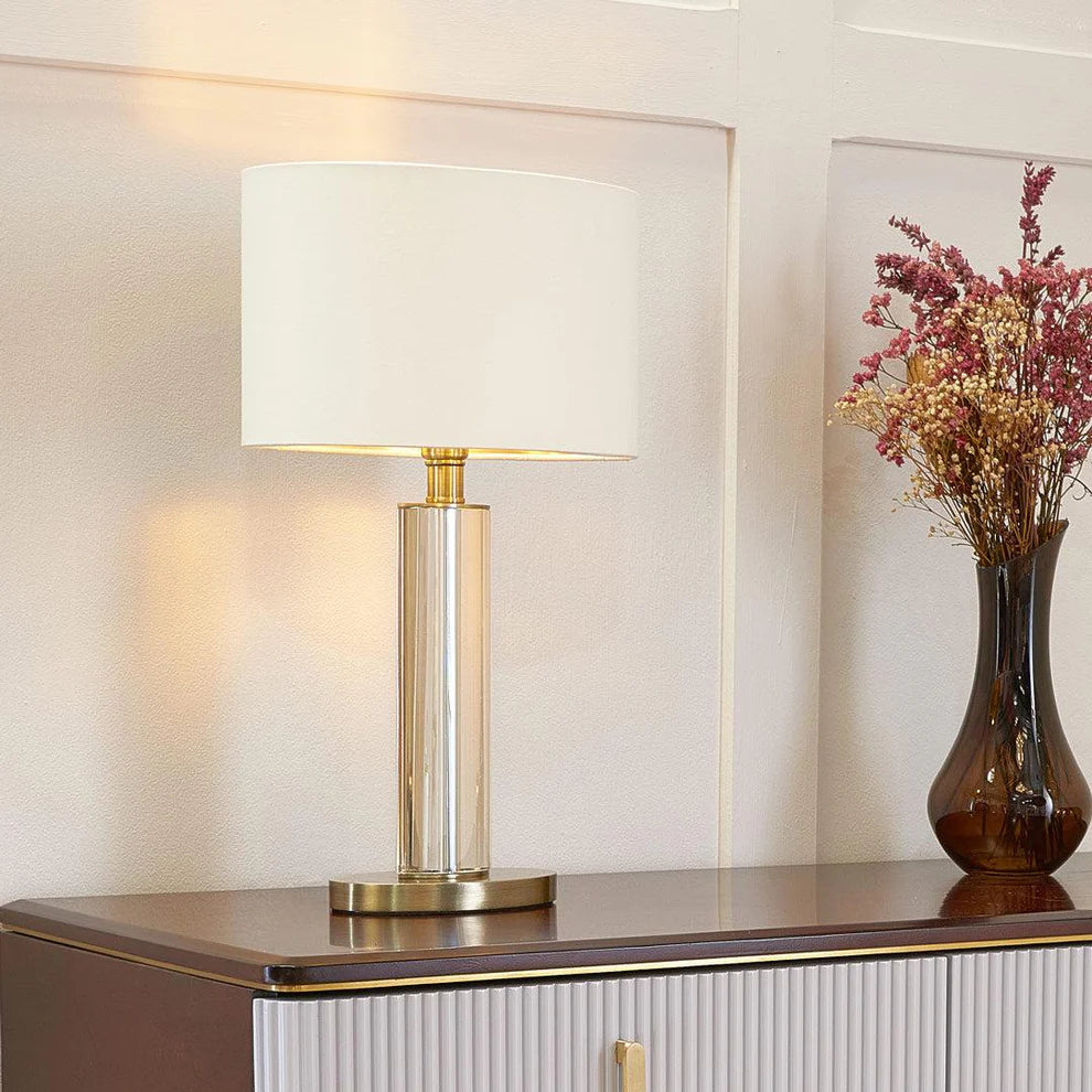 Lisle Antique Brass Table Lamp RV Astley