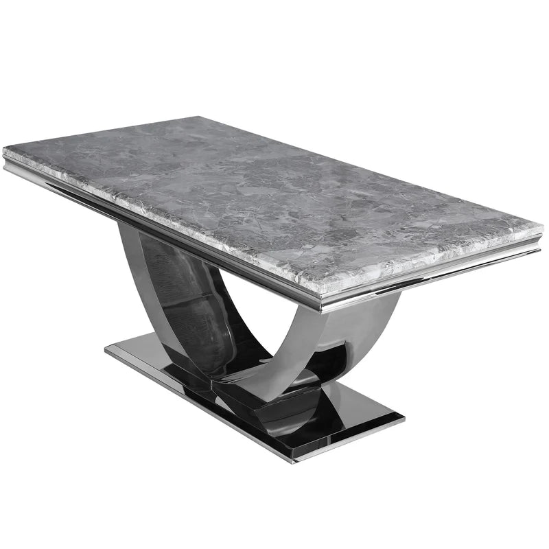 London Marble Dining Table 1.5m / 1.8m / 2.0m Home Store Living