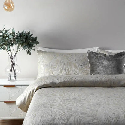 Oyster Marble Luxe Duvet Set Home Store Living