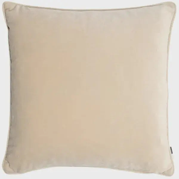 Large Luxe Champagne Velvet Cushion - Home Store Living