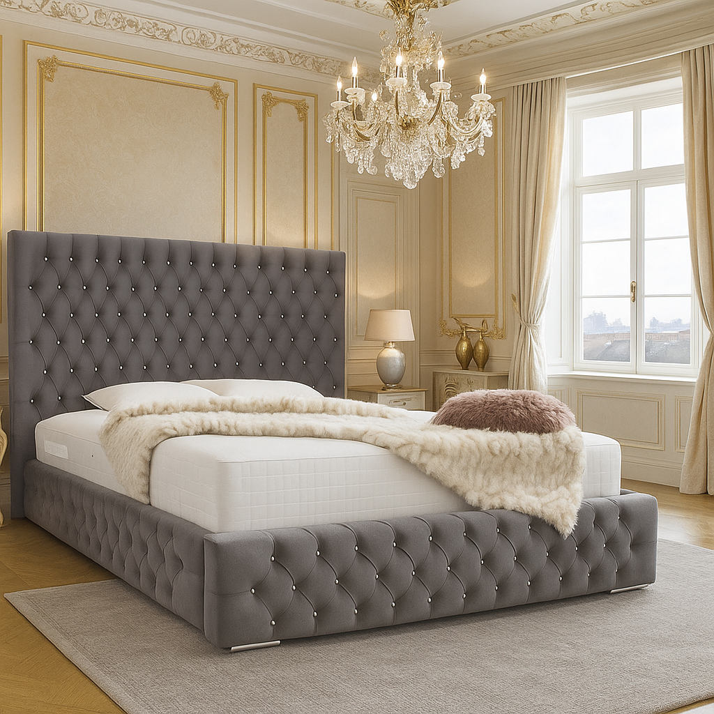 Manhattan / Vienna Upholstered Bed Frame Home Store Living