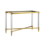 MARISSA gold and glass furniture Vida living