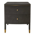 Marlow 2 Drawer Side Table RV Astley