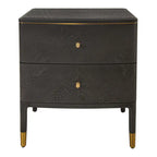 Marlow 2 Drawer Side Table RV Astley