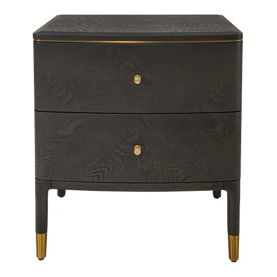 Marlow 2 Drawer Side Table RV Astley