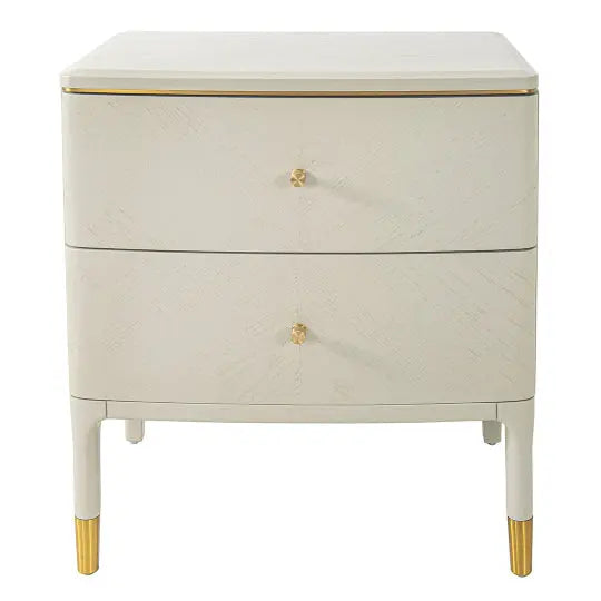 Marlow Off White Side Table RV Astley
