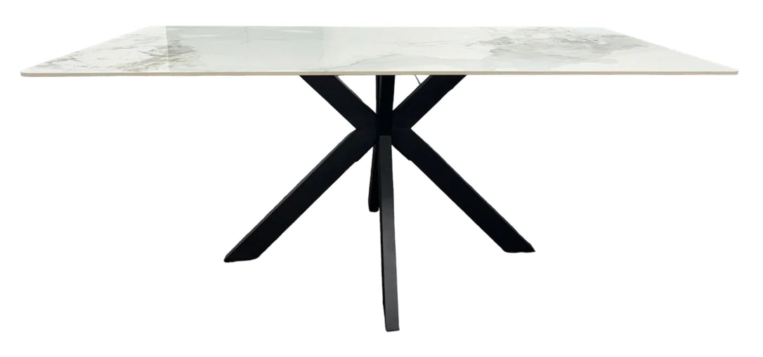 Marissa 1.8m Marble Dining Table