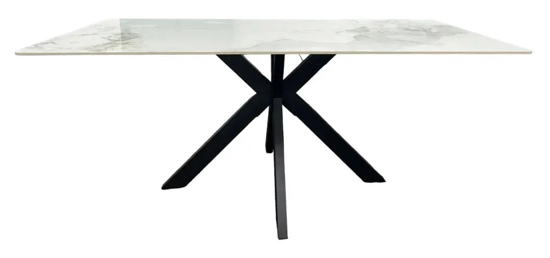 Marissa 1.8m Marble Dining Table Home Store Living