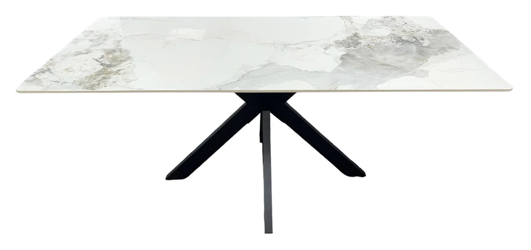 Marissa 1.8m Marble Dining Table