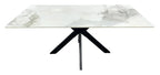 Marissa 1.8m Marble Dining Table Home Store Living
