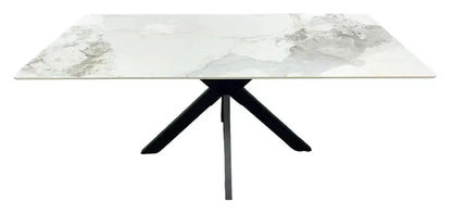 Marissa 1.8m Marble Dining Table Home Store Living