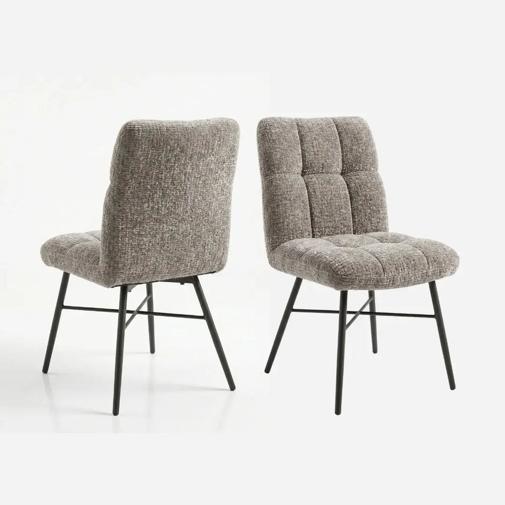Elvi Brown Dining Chairs (Set of 2) YS Interiors