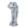 Standing 39cm Silver Astronaut Home Ornament Mcgowan and rutherford