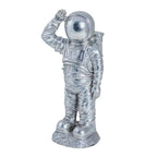 Standing 39cm Silver Astronaut Home Ornament Mcgowan and rutherford