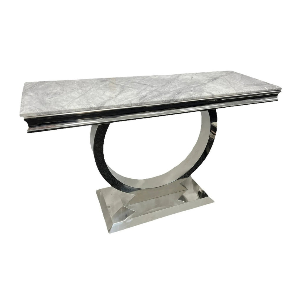 Chelsea 1.2m Chrome Console Table AWS