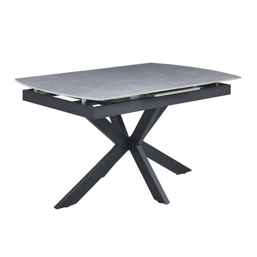 Eva Grey Sintered Stone Extending Dining Table (140cm - 180cm) Home Store Living