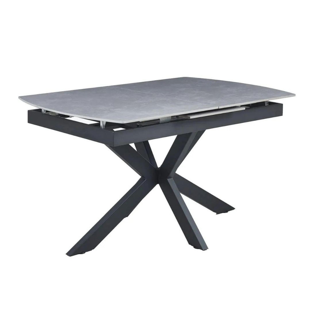 Eva Grey Sintered Stone Extending Dining Table (140cm - 180cm) Home Store Living