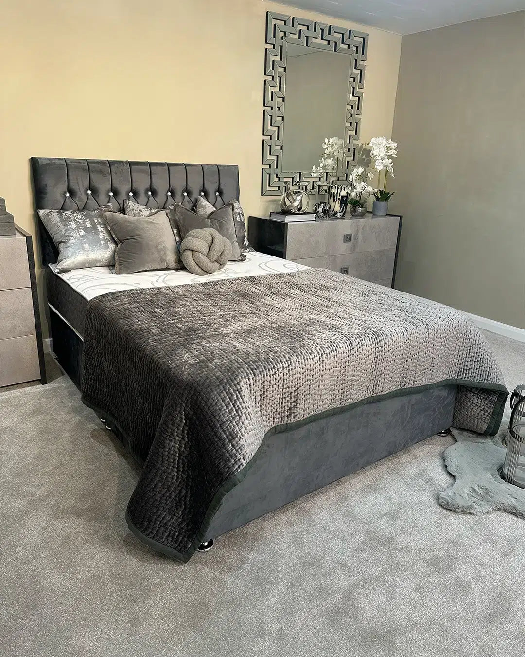 Orchid Divan Bed Set