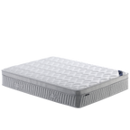 Gray mattress on a white background