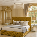 Park Lane Upholstered Bed Frame Home Store Living
