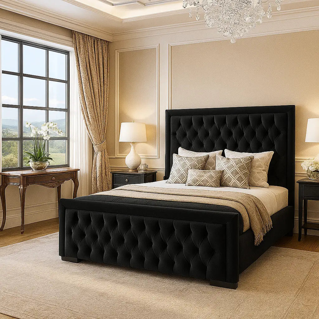 Princess Upholstered Bed Frame – Home Store Living