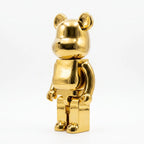 Medium 40cm Gold Standing Bear Sculpture Ivan