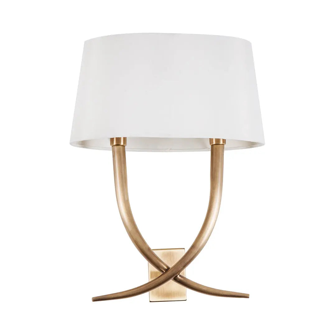 Nero Antique Brass Table Lamp RV Astley