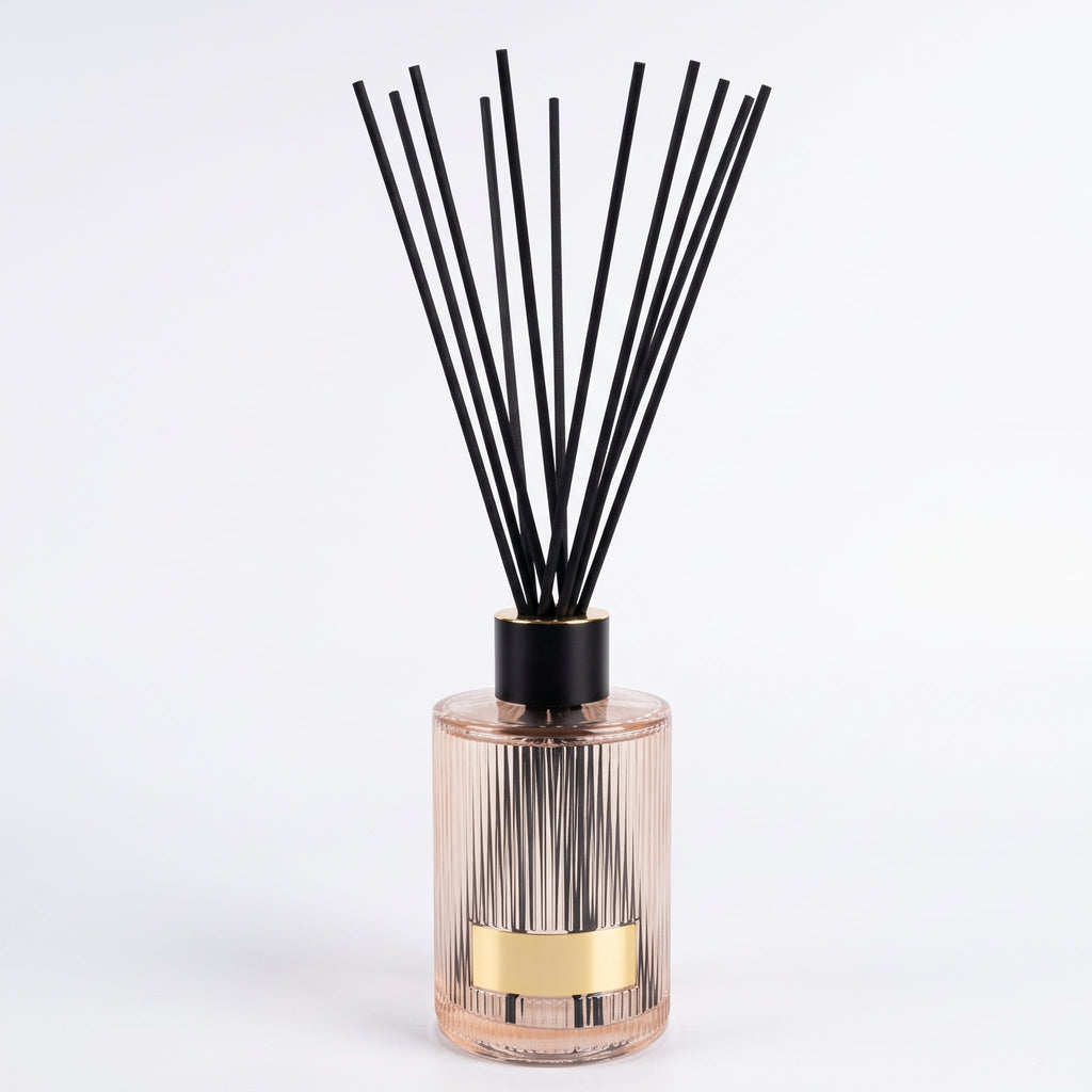 Coco 2000ml Ribbed Reed Diffuser Lesser & Pavey Ltd