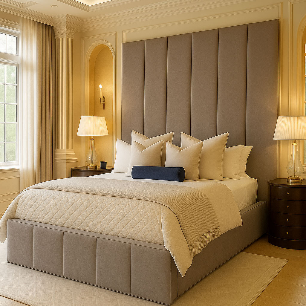 Rosie Upholstered Bed Frame Home Store Living