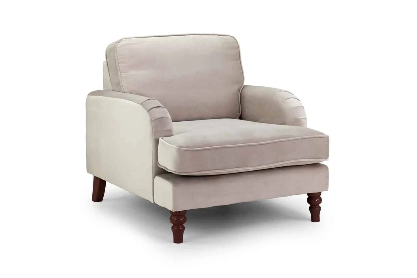 Rupert Sofa Armchair Plush Beige Home Store Living