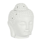 White Buddha Head Oil Burner N/A