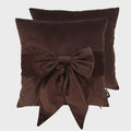 Paul Moneypenny Tiedup Choc Cushion malini