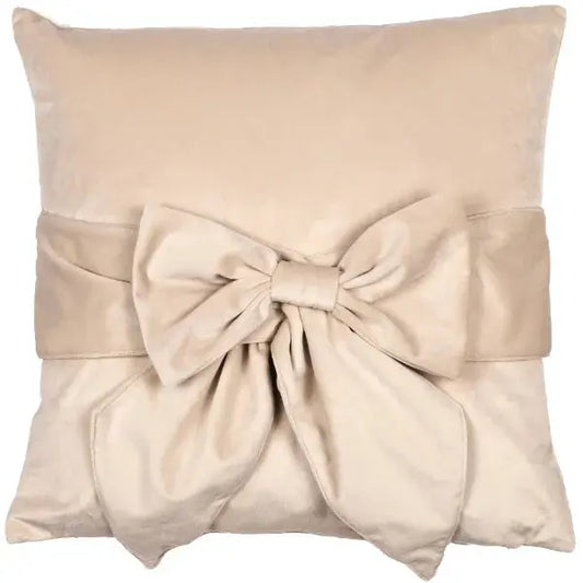 Moneypenny Cream Bow Cushion Home Store Living