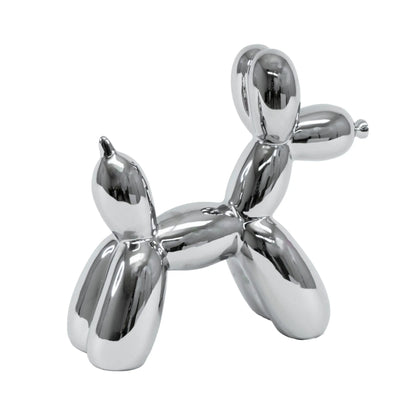 Large Balloon Dog Sculpture in Gold or Silver Lesser & Pavey