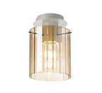 Brandon Ripple 21cm Round Ceiling Flush, 1 Light Flush Fitting E27 Home Store Living