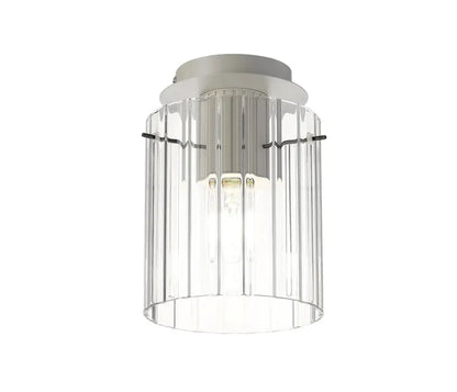 Brandon Ripple 21cm Round Ceiling Flush, 1 Light Flush Fitting E27 Home Store Living