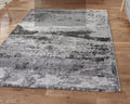 Craft Modern Multi-Textured Super Soft Abstract Rug in Grey Think Rug