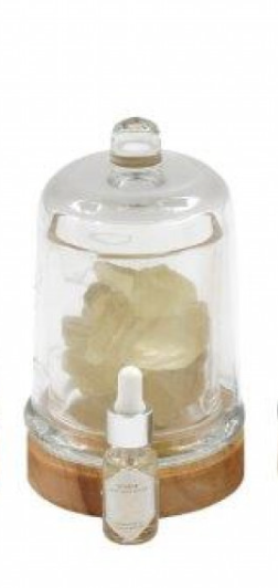 Yellow Citrine Crystal Diffuser Lamp -  Summer Gardens sil interiors