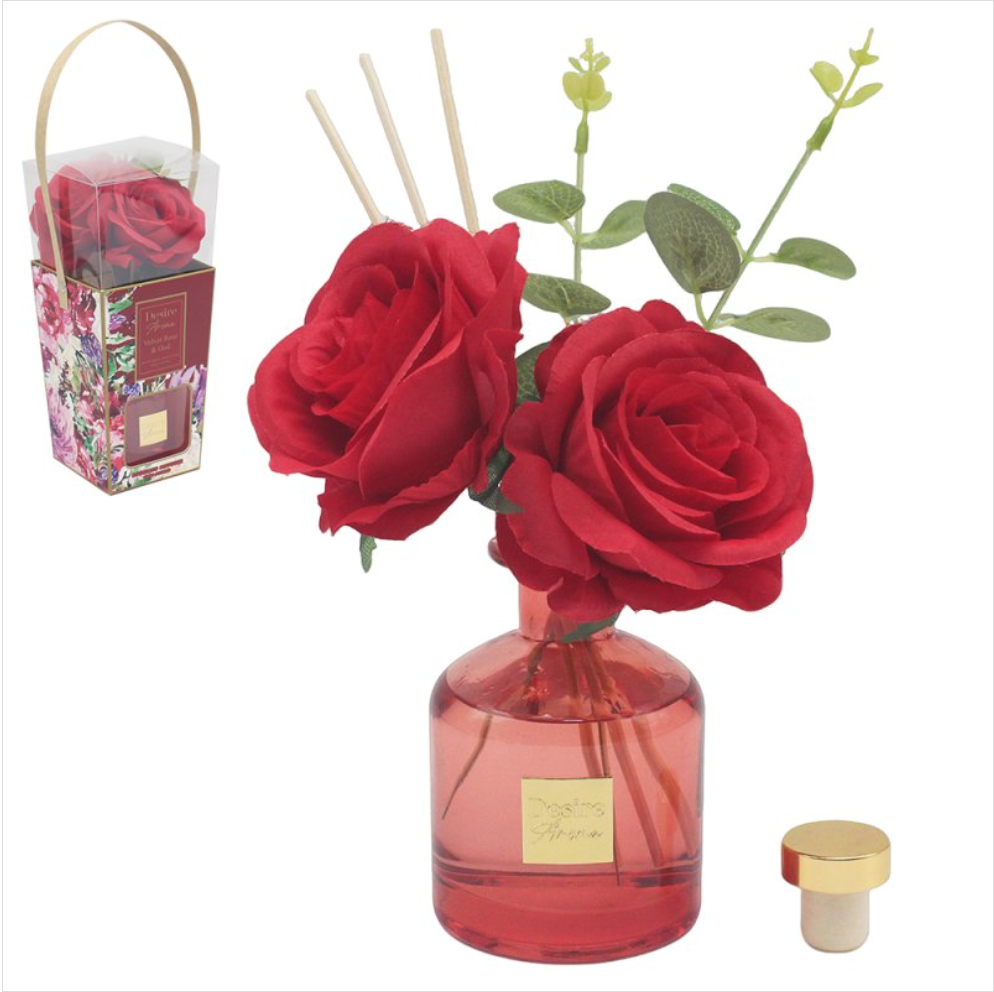 RED ROSE DIFFUSER 200ML Lesser & Pavey Ltd