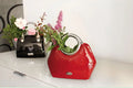 Red Vase Handbag Milano  L.10.5cm, W. 24.5 cm, H. 21 cm Gilde